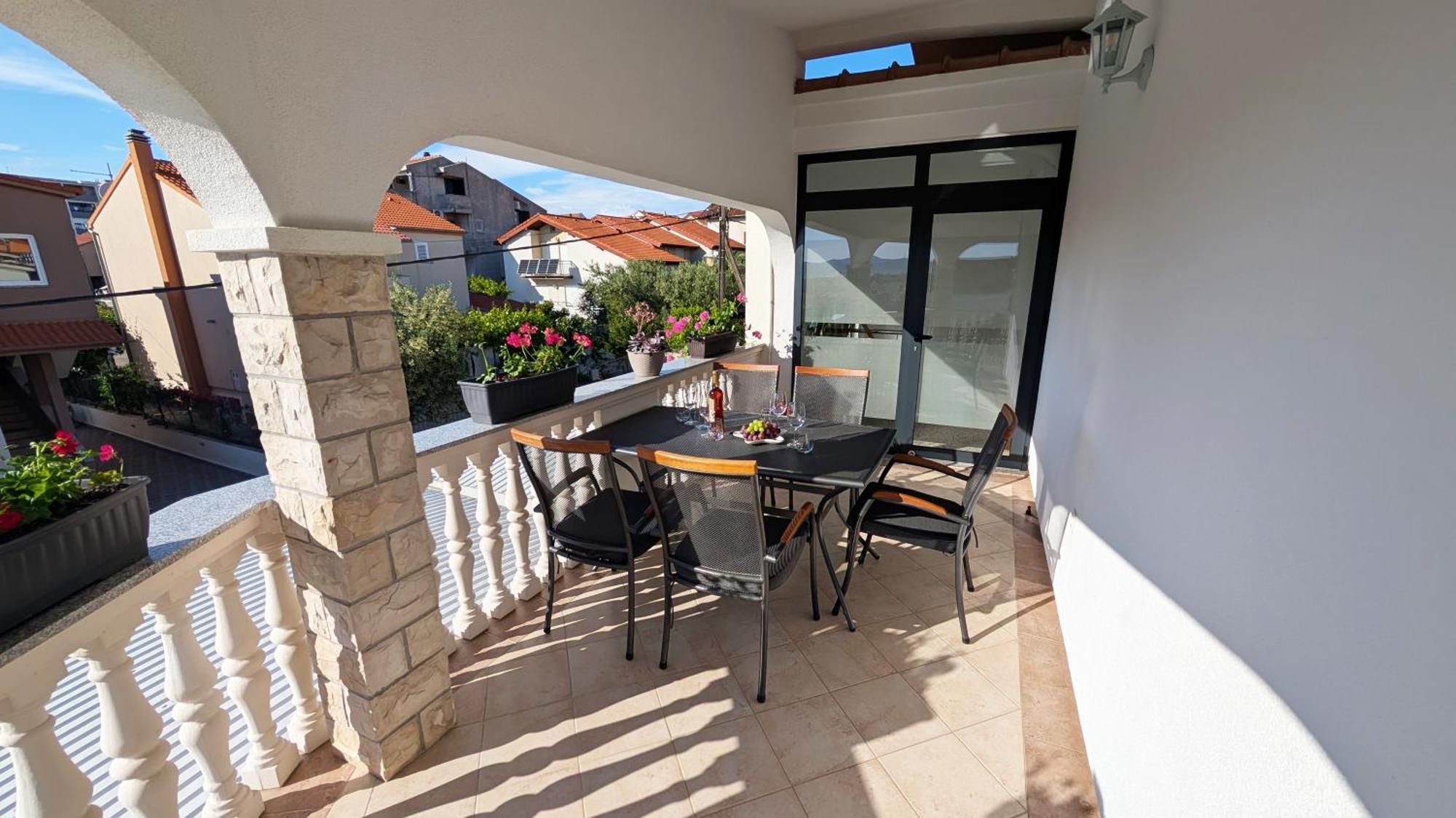 Modern 3Br Apartments In Zadar With Balcony Or Terrace, Free Parking & Ac Exterior photo